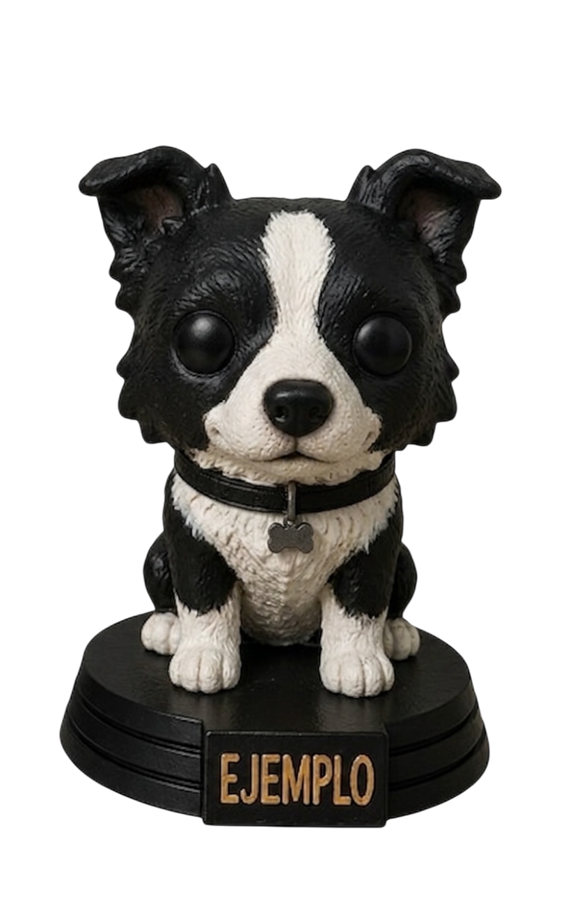 Mascota personalizable trasera